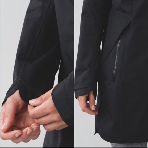 Lululemon Definitely Raining Raincoat - Picture 3 of 11